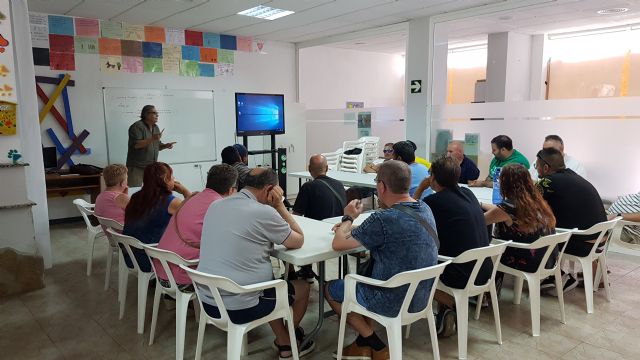 Benito Rabal imparte un taller de cine en AFEMAC - 1, Foto 1