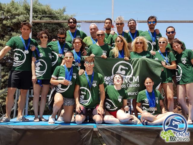 El Club Natación Ciudad de Murcia Los Olivos se clasifica en 7ª posición en el Campeonato de España de Natación Open Máster Reus 2018 - 2, Foto 2