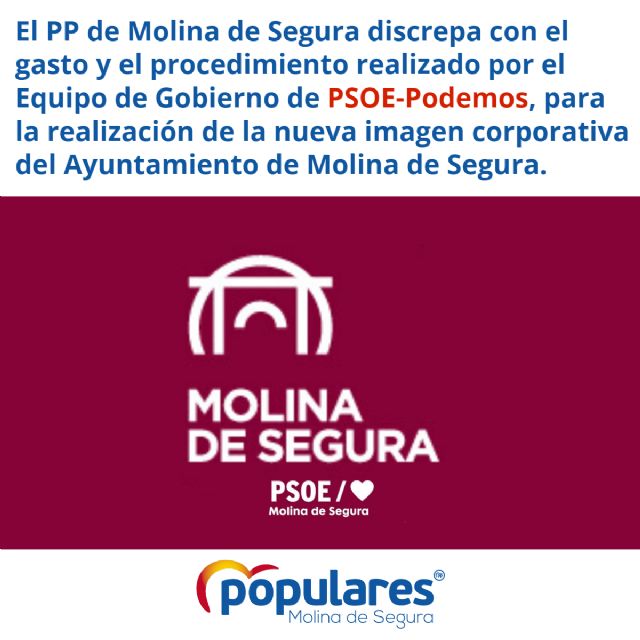 El PP discrepa con el gasto y el procedimiento realizado para la realización de la nueva imagen corporativa del Ayuntamiento - 1, Foto 1