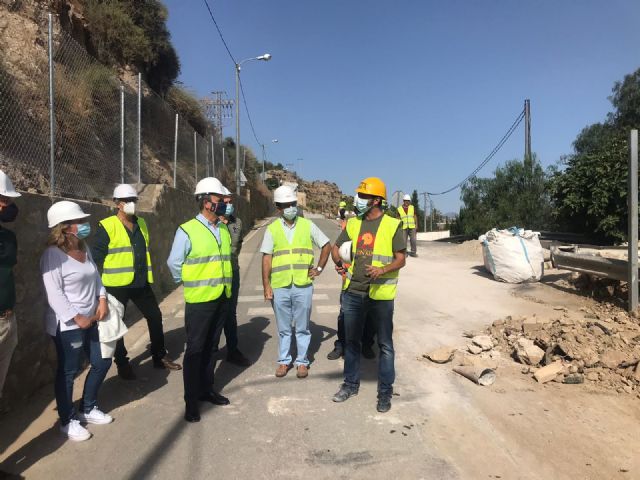 Mañana se abre al tráfico la carretera regional de La Parroquia por la que se accede al Castillo de Lorca - 2, Foto 2