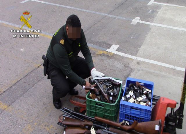 La Guardia Civil destruyó más de 3.000 armas durante el año 2019 procedentes de la Región de Murcia - 1, Foto 1