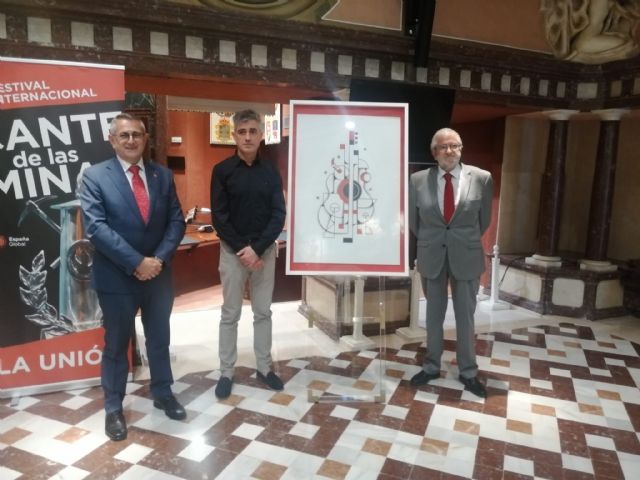 El cartel de la 59 edición online del Festival del Cante de las Minas de La Unión: una guitarra cubista que homenajea a Asensio Sáez - 2, Foto 2