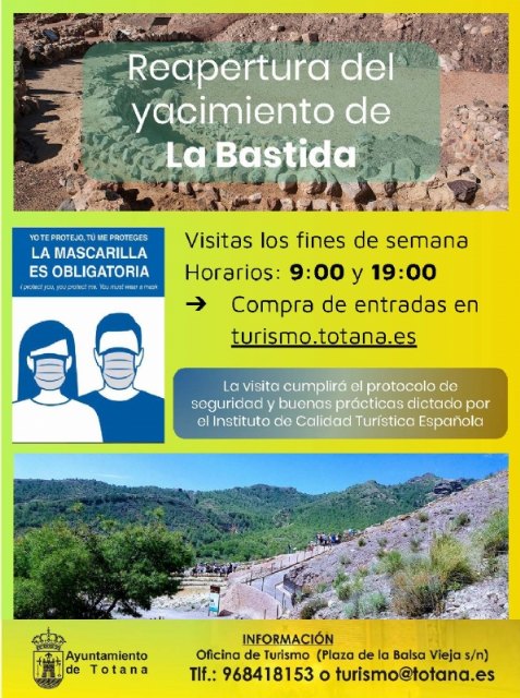 Arrancan las visitas a La Bastida (18 julio) y al Museo de la Torre (16 de julio), Foto 2