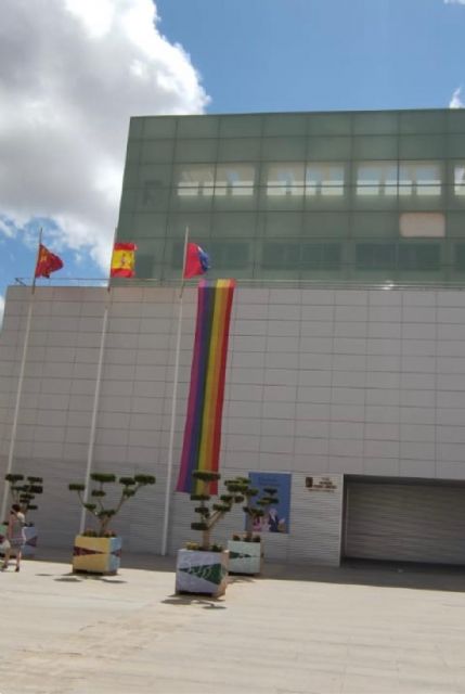 VOX interpone acciones legales contra la instalación de la bandera LGTBI en la fachada del Ayuntamiento de Torre Pacheco - 1, Foto 1