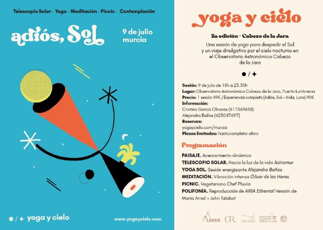 El Observatorio Astronómico del Cabezo de la Jara alberga la iniciativa Yoga y cielo, que aúna ejercicio físico, meditación y divulgación del cielo nocturno - 3, Foto 3