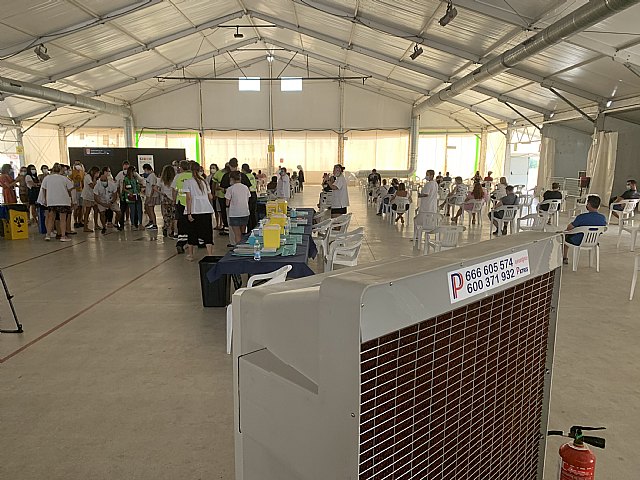 El Punto de Vacunación de San Javier estrena sistema de refrigeración - 1, Foto 1