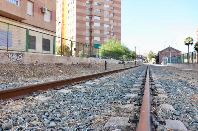 El Ayuntamiento de Lorca culmina los trabajos de desbroce y limpieza del tramo urbano del trazado de la vía del tren - 3, Foto 3