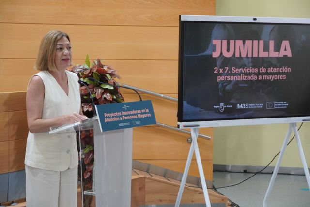Jumilla presenta su proyecto 2x7 en un acto regional sobre proyectos innovadores para la atención de personas mayores - 4, Foto 4