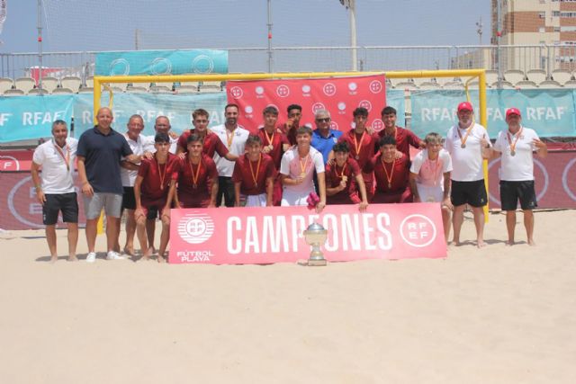 Oro y plata para la selección juvenil e infantil de fútbol playa - 3, Foto 3