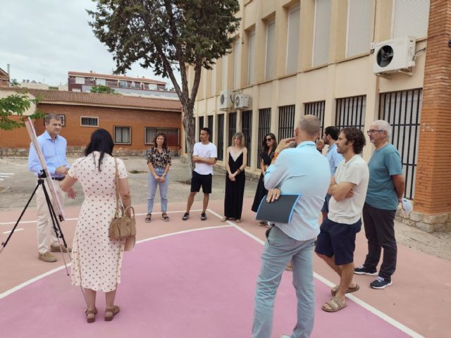 El Ayuntamiento cubrirá una pista deportiva del colegio Virgen de la Fuensanta de La Alberca con una inversión superior a 216.000 euros - 1, Foto 1