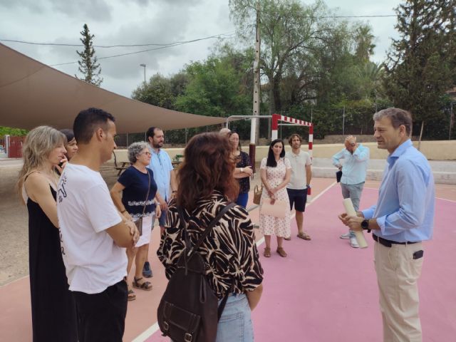 El Ayuntamiento cubrirá una pista deportiva del colegio Virgen de la Fuensanta de La Alberca con una inversión superior a 216.000 euros - 3, Foto 3