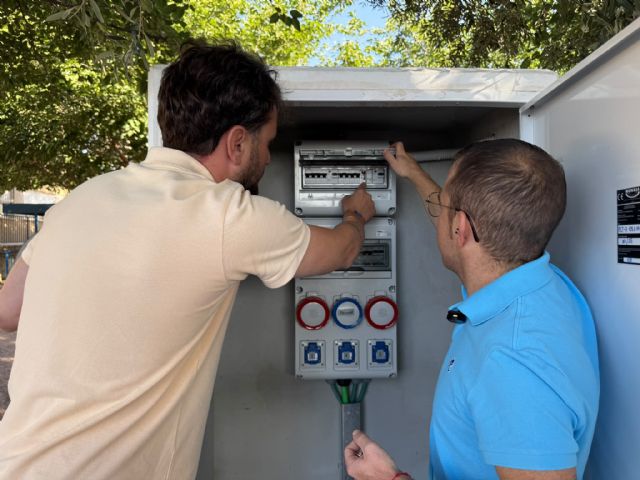 La carpa de la pedanía de Cazalla contará con una nueva instalación eléctrica gracias a una inversión municipal de más de 14.000 euros - 2, Foto 2