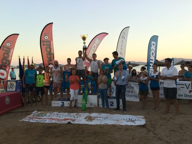 El mastervoley reunió a doscientos jugadores en la playa de La Manga - 1, Foto 1