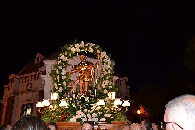 Anoche Ceutí vivió una de sus noches más esperadas, la Bajá de San Roque - 1, Foto 1