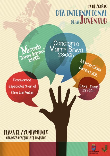 Los Alcázares celebrarán el Día Internacional de la Juventud con un concierto gratuito de Varry Brava - 1, Foto 1