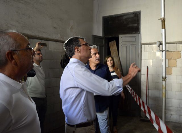 Comienzan las pruebas de carga en la Cárcel Vieja previas al inicio de las obras - 3, Foto 3