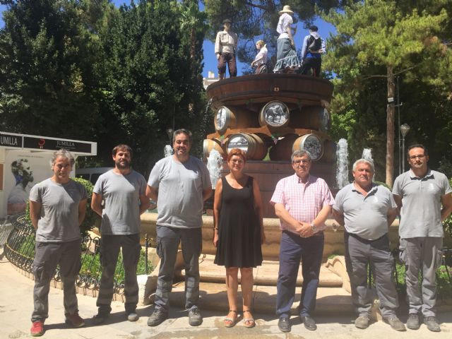 La Fuente del Vino 2019 une presente y pasado del trabajo del sector vinícola - 1, Foto 1