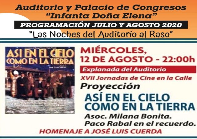 Las noches al raso del Auditorio-Proyección película Así en el cielo como en la tierra - 1, Foto 1
