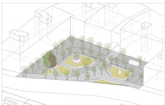 Los vecinos del barrio del Carmen contarán con un nuevo espacio peatonalizado en la plaza Camachos a finales de año - 2, Foto 2