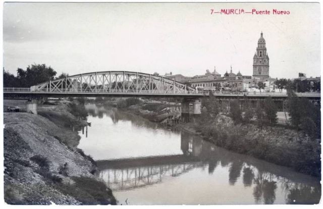 Huermur logra incoar como monumento BIC el centenario Puente Nuevo o de Hierro en Murcia - 1, Foto 1
