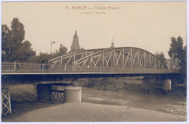 Huermur logra incoar como monumento BIC el centenario Puente Nuevo o de Hierro en Murcia - 2, Foto 2