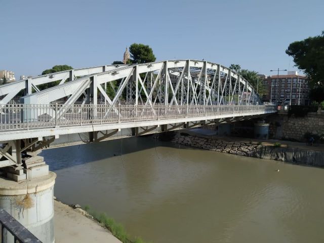 Huermur logra incoar como monumento BIC el centenario Puente Nuevo o de Hierro en Murcia - 3, Foto 3