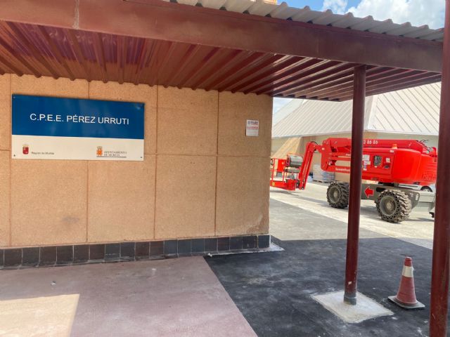 Las obras en el colegio Pérez Urruti de Churra empiezan con un año de retraso por culpa de la parálisis del PSOE - 1, Foto 1