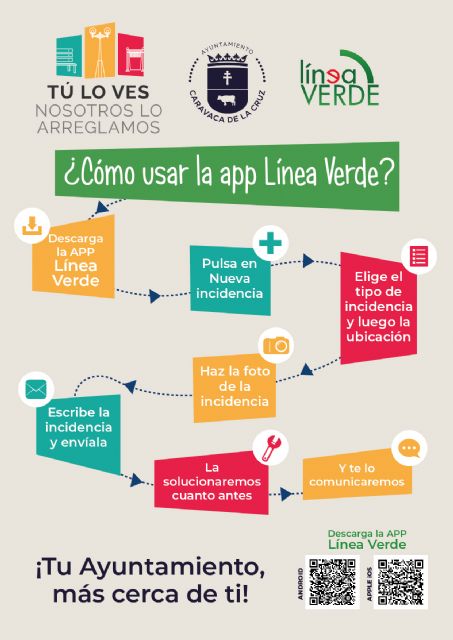 El Ayuntamiento de Caravaca fomenta el uso de la herramienta de colaboración ciudadana 'Línea Verde' para comunicar desperfectos en la vía pública - 2, Foto 2