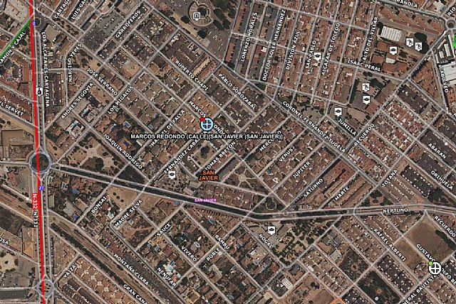 Cinco accidentados en una colisión entre dos vehículos en San Javier - 1, Foto 1