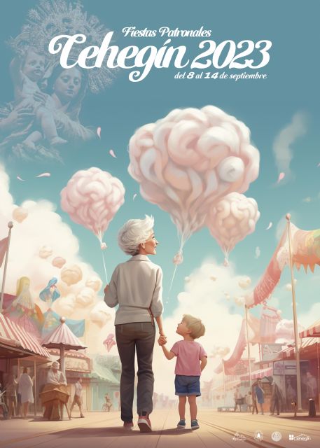 El Ayuntamiento de Cehegín presenta el cartel anunciador de las Fiestas Patronales, diseñado por Pedro Márnez - 3, Foto 3