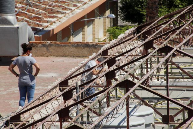 El Ayuntamiento, a la espera de los nuevos análisis para retomar las obras en el colegio - 1, Foto 1