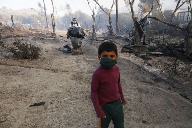 Incendio en el campo de refugiados de Moria, una tragedia anunciada - 3, Foto 3