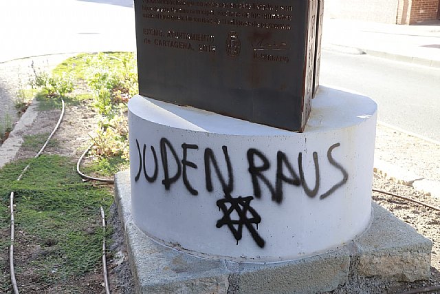 Vandalismo al Monumento a los deportados cartageneros - 1, Foto 1