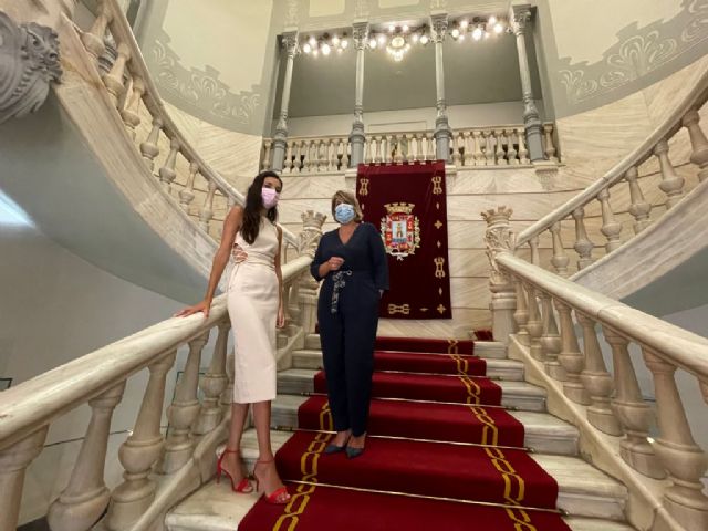 La galilea Lourdes López representa a la Región en Miss Internacional España con traje de cartagenera - 1, Foto 1