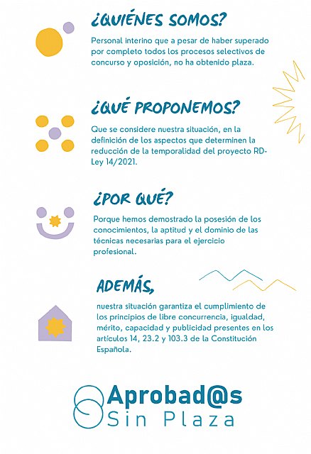 Presentación de la Plataforma de Personal Interino Aprobad@s sin plaza - 2, Foto 2