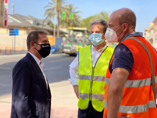Las obras de la avenida de Murcia en Balsicas finalizarán en los próximos días - 2, Foto 2