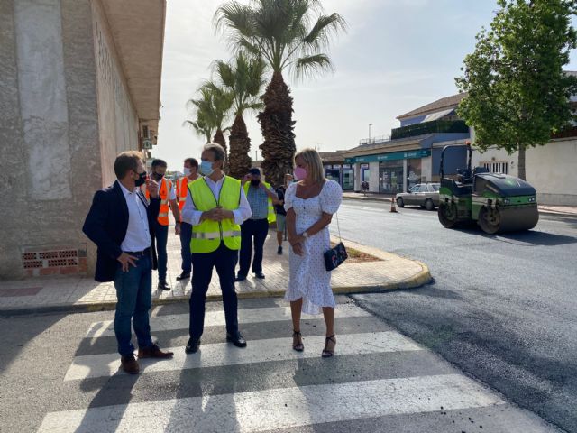 Las obras de la avenida de Murcia en Balsicas finalizarán en los próximos días - 3, Foto 3