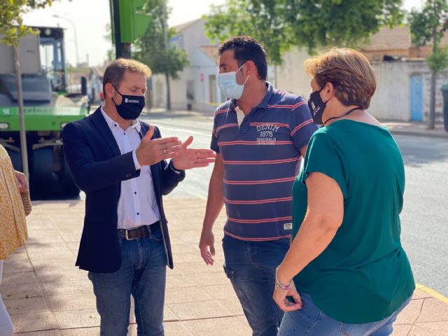 Las obras de la avenida de Murcia en Balsicas finalizarán en los próximos días - 4, Foto 4