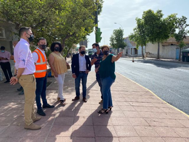 Las obras de la avenida de Murcia en Balsicas finalizarán en los próximos días - 5, Foto 5