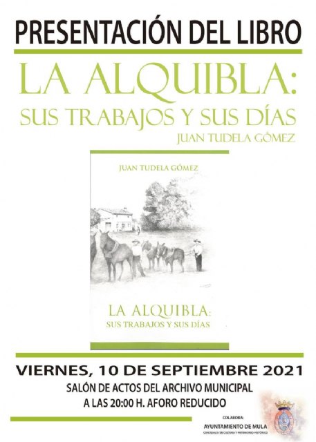 Presentación del libro: «La Alquibla: sus trabajos y sus días» de Juan Tudela Gómez - 1, Foto 1