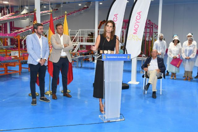 La alcaldesa de Archena inaugura las nuevas instalaciones de Moyca que han supuesto una inversión superior a los 12 millones de euros y la creación de 400 puestos de trabajo - 2, Foto 2