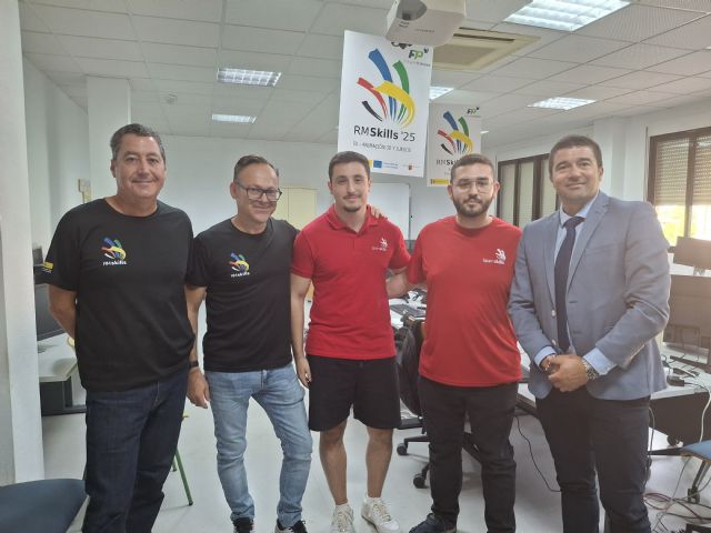 Cinco jóvenes de la Región representan a España en las olimpiadas europeas de la FP que se celebran en Dinamarca - 1, Foto 1