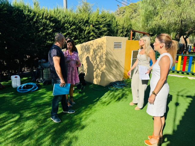 El Ayuntamiento concluye antes del comienzo del curso escolar la inspección de los 38 colegios de Lorca para prevenir la legionelosis atendiendo a la nueva normativa - 4, Foto 4