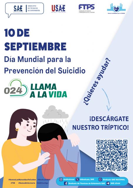10 de septiembre, Día Mundial para la Prevención del Suicidio - 1, Foto 1