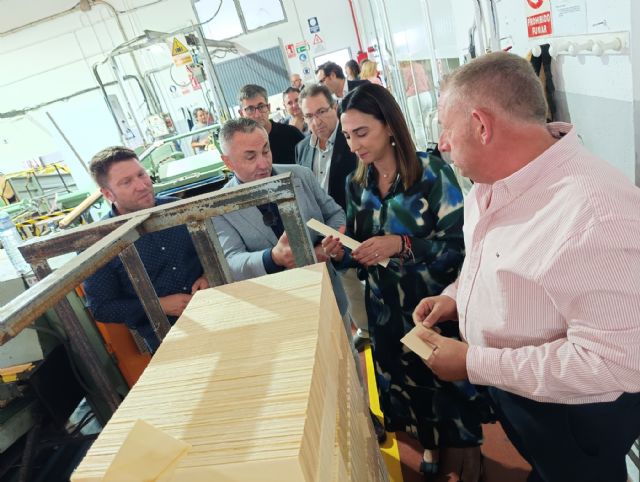 La consejera Sara Rubira destaca la importancia del sector de envases de madera como industria auxiliar para los productores hortofrutícolas - 1, Foto 1