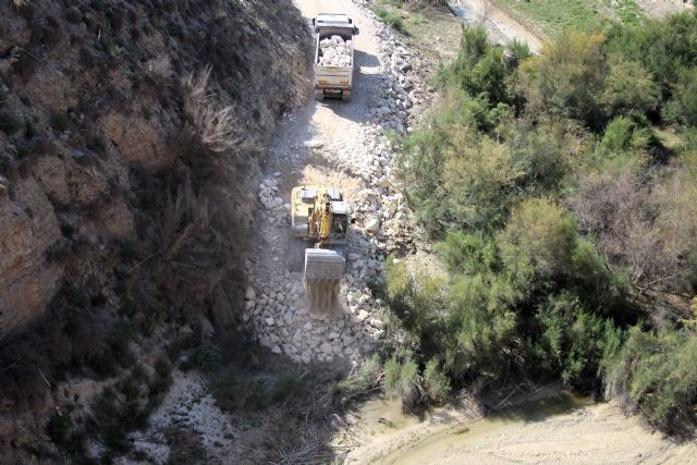 La CHS finaliza los trabajos de emergencia para la mejora de la presa y embalse de Moratalla - 2, Foto 2