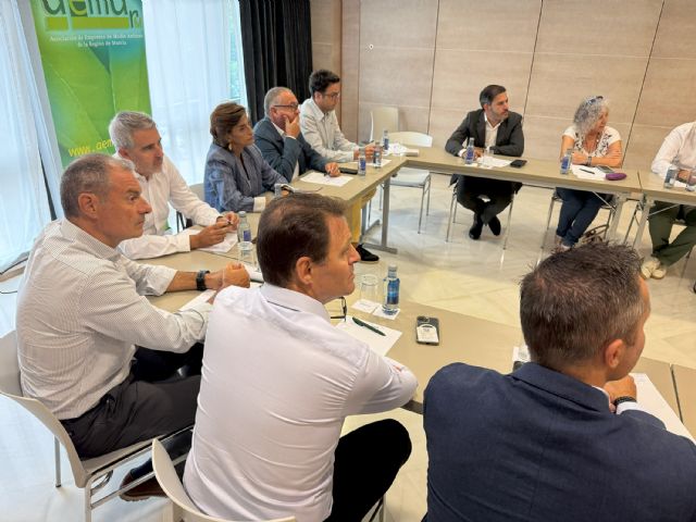 El consejero Juan María Vázquez presenta a AEMA-RM los avances del Plan de Mejora Interna y Transformación Digital de la Región de Murcia 2026-35 - 3, Foto 3