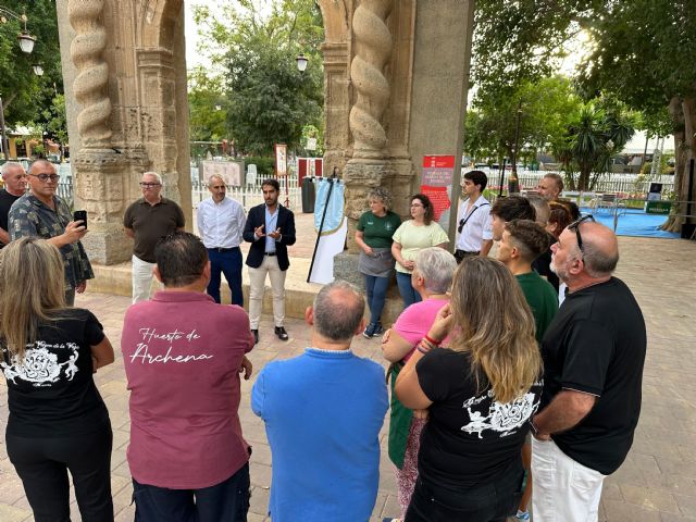 La representación del Palacio del Marqués de Torre Pacheco y su arco se convierte en la mejor fachada del los huertos de la Feria de Septiembre 2025 - 3, Foto 3