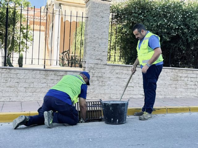 El Ayuntamiento de Archena intensifica la limpieza de imbornales ante el riesgo de lluvias - 3, Foto 3