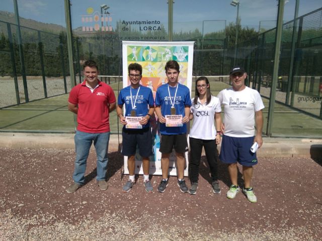17 parejas participan en los Torneos de Pádel sub-14 y sub-18 de los Juegos del Guadalentín - 2, Foto 2
